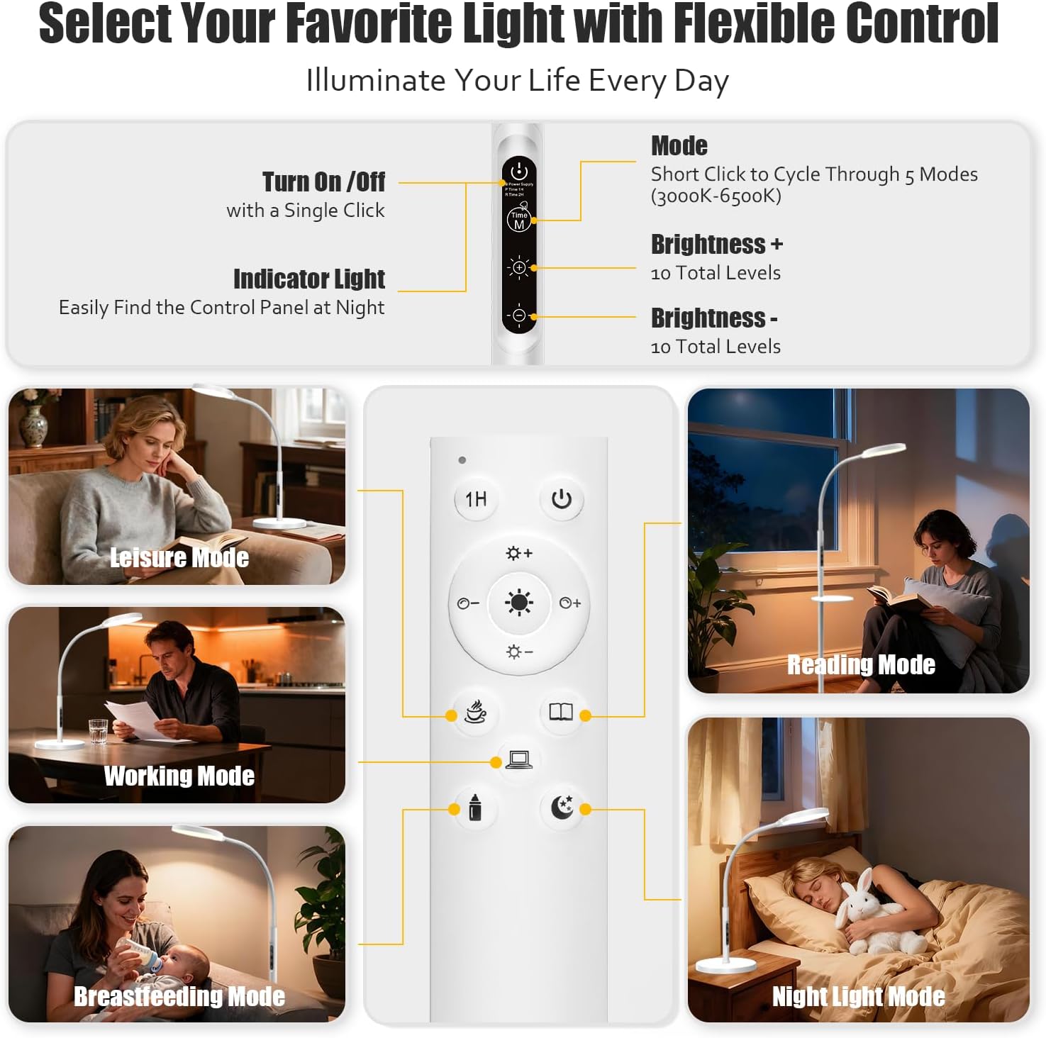 Light Therapy Lamp 3 in 1