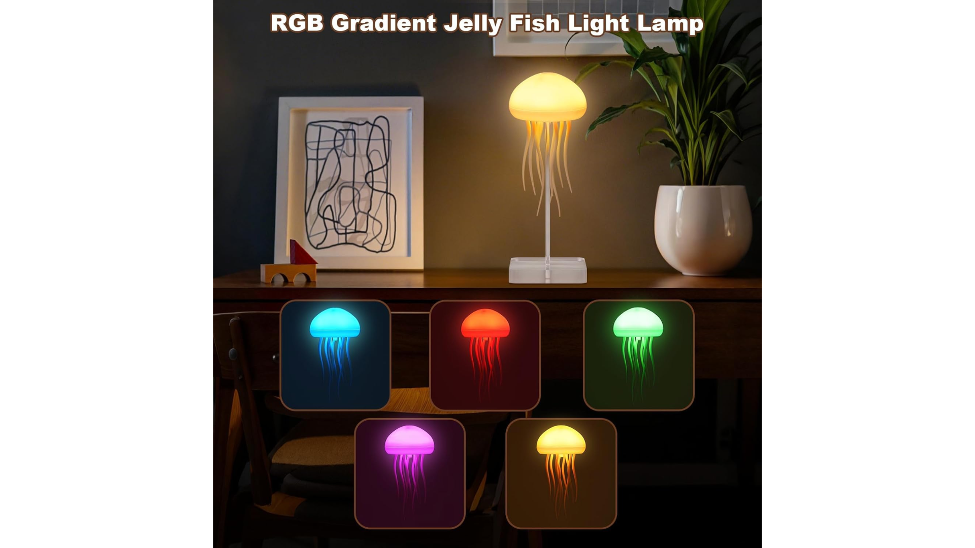 Medusa RGB Moving Night Light