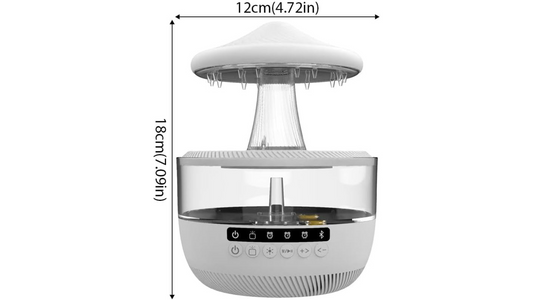 Rain Cloud Humidifier/Speaker/Night Light 4 in one!