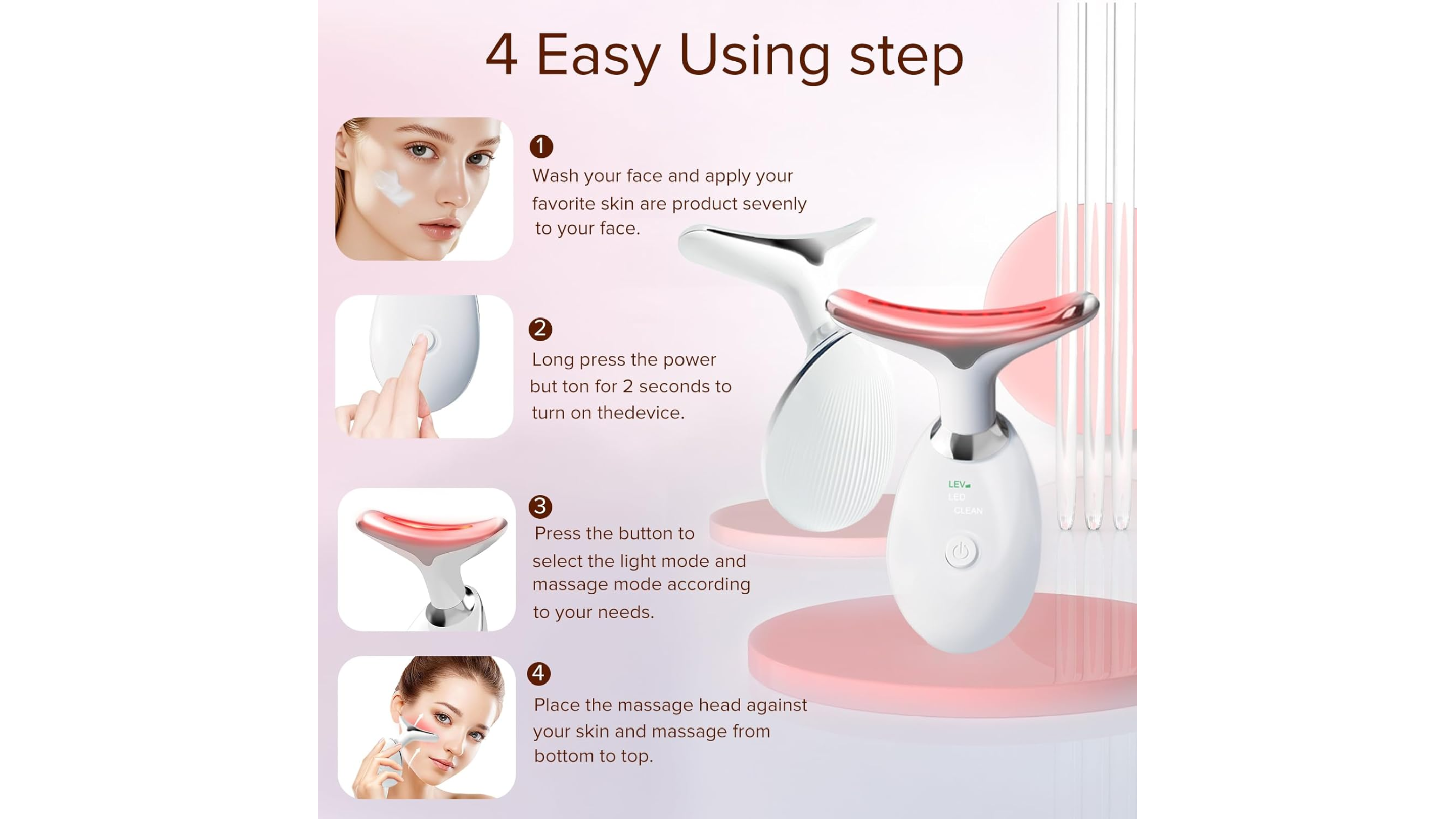 Facial Massager for Face and Neck